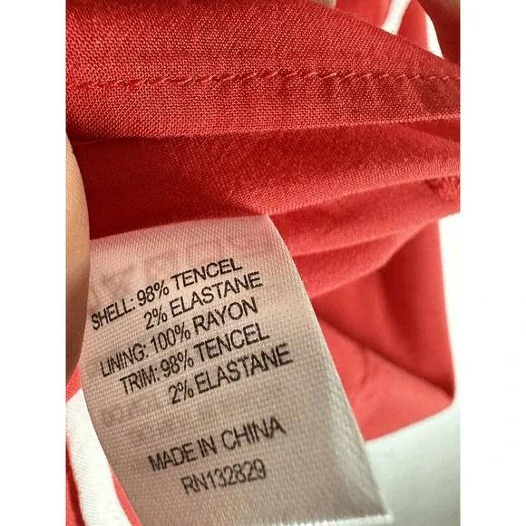 Tularosa Carrie Revolve Romper‎ Mini Dress Red White Woman's Size L - Picture 11 of 16